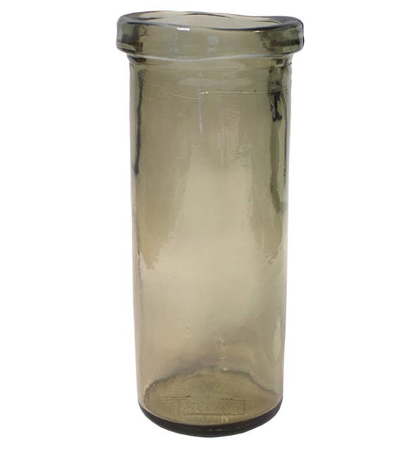 Lübech Living – Vaso por atacado – Vaso Barcelona em vidro reciclado champanhe0