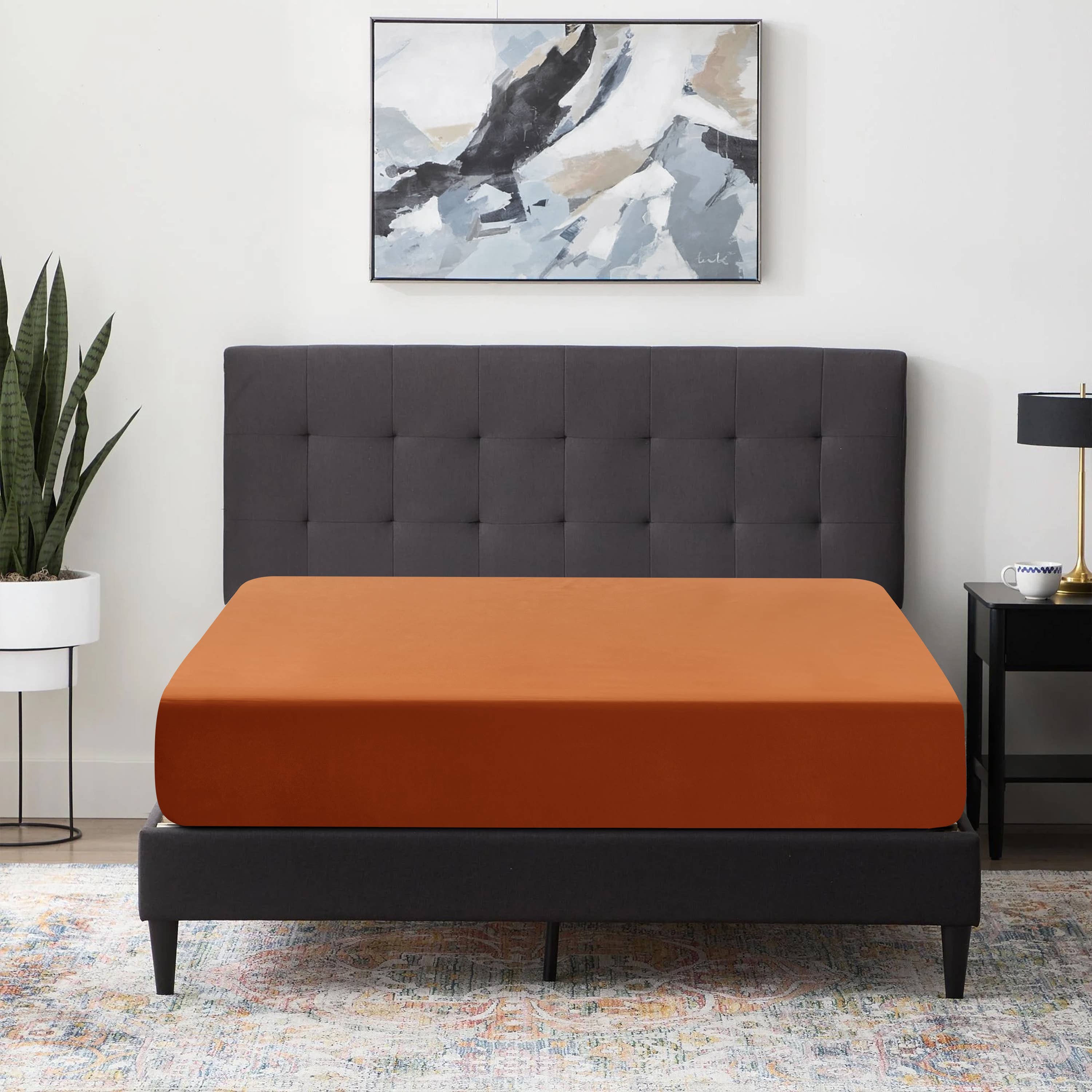 Cottonpassion_US - Vente Draps-housses - Draps-housses en microfibre douce avec bonnets extra profonds jusqu'à 40,6 cm29