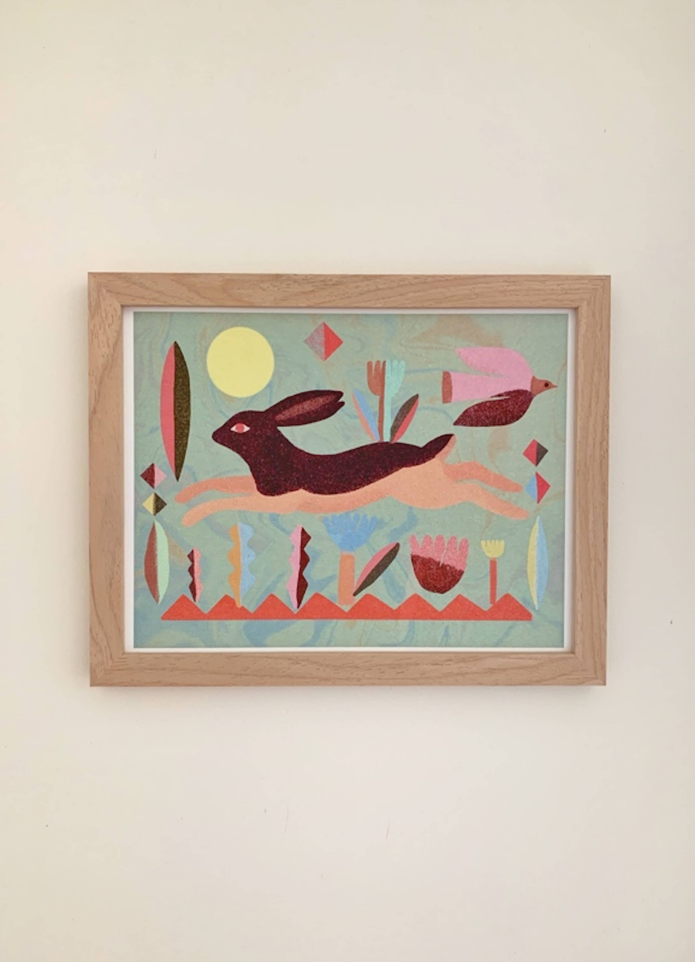 HASTUDIO - Wholesale Art Print - Rabbit Run - Art Print 8.5" x 11"1