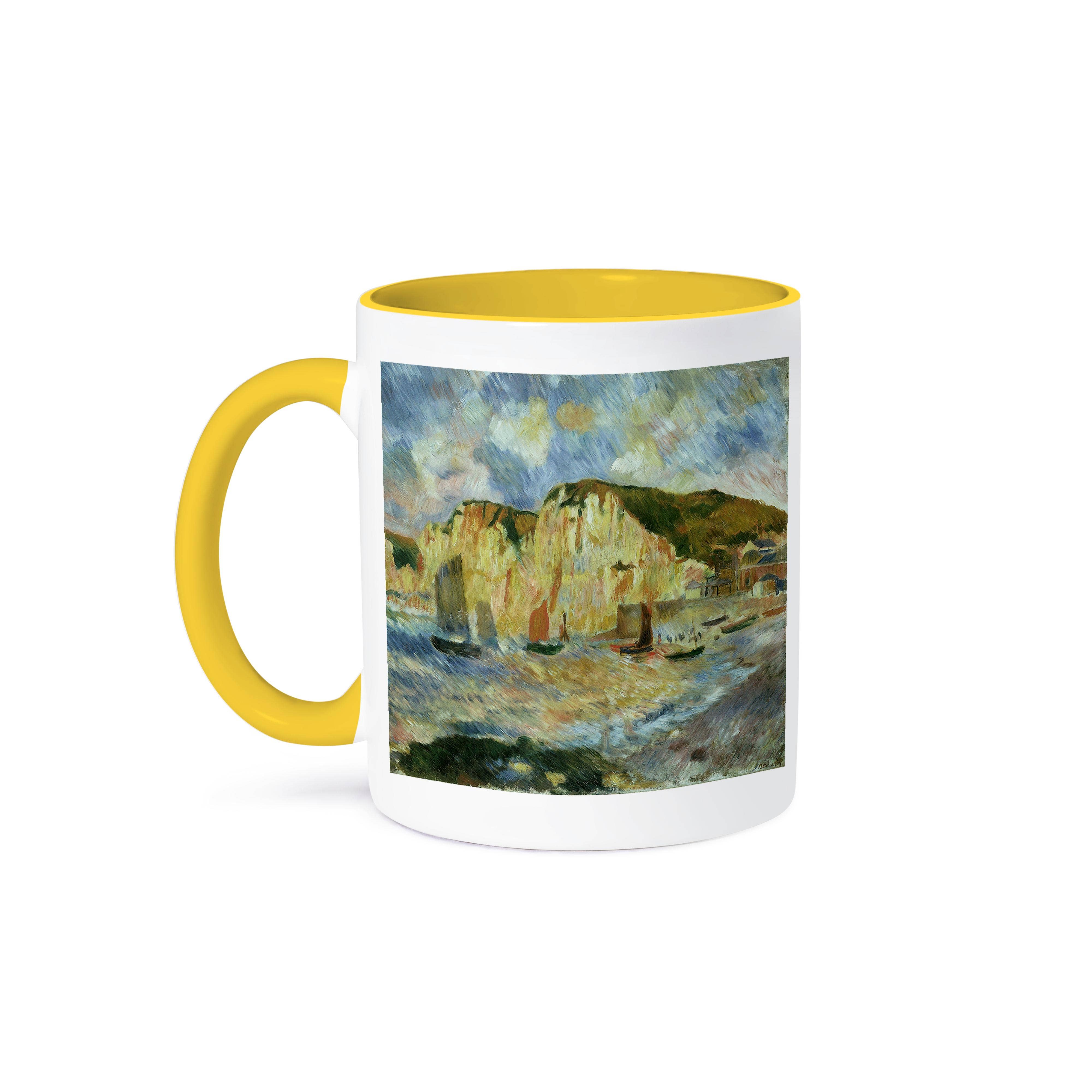 3dRose - Wholesale Coffee Mug - 3dRose, Sea and Cliffs by Pierre-Auguste Renoir, Mug0