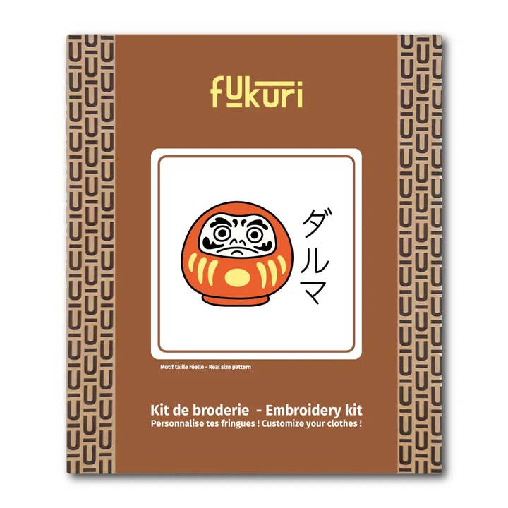 Kit Broderie - DIY - Nippon Daruma pour la vente par Fukuri