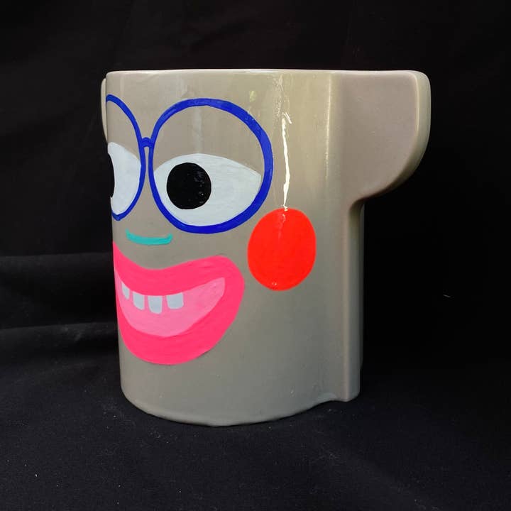 Artifacts of Joy - Wholesale Plant Pot - Modern Artifact Face Vase/Planter It's Me Charlie2
