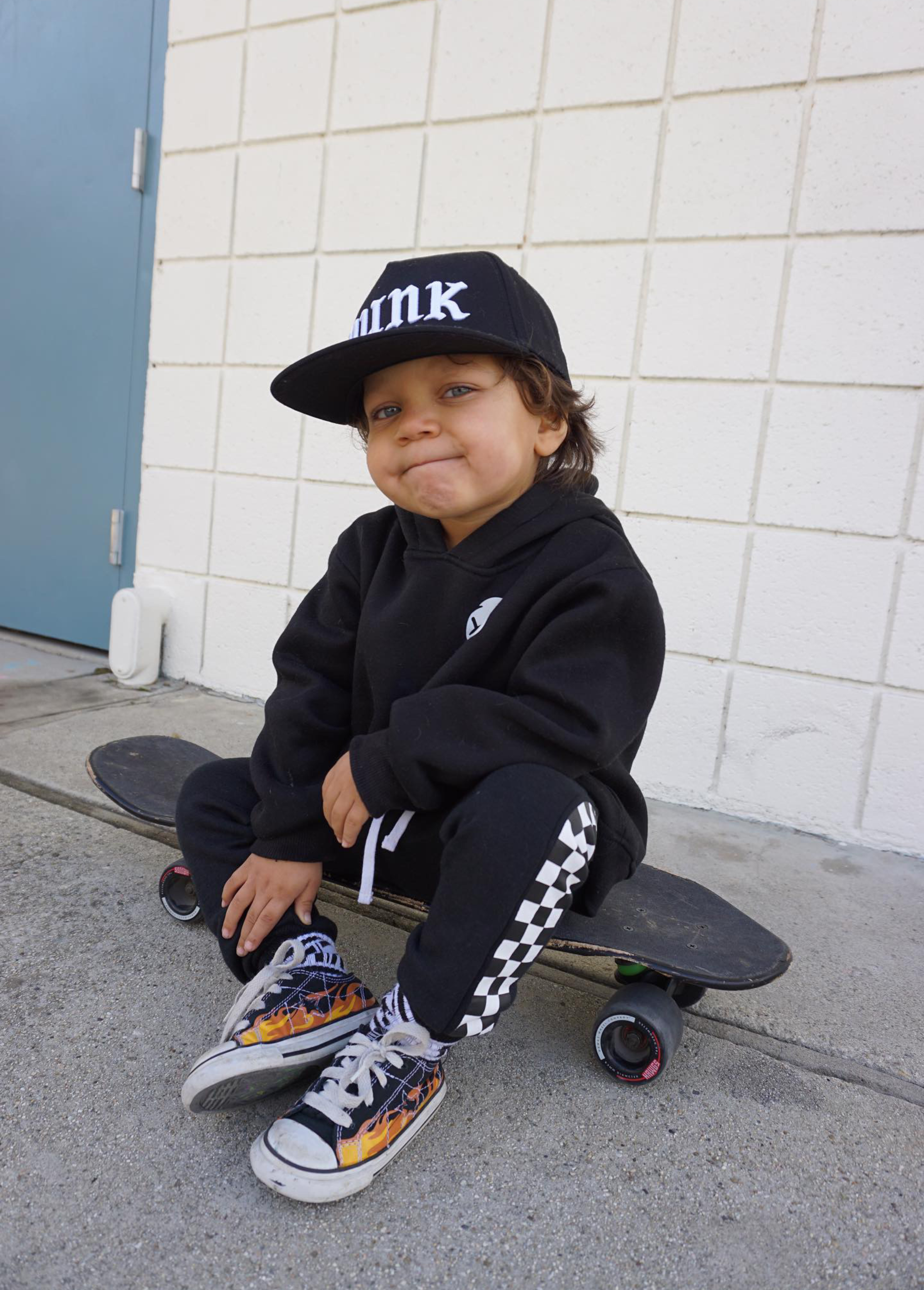 Little Trouble - Wholesale Lounge Sweatpants/Joggers - Kids - Checker Joggers1