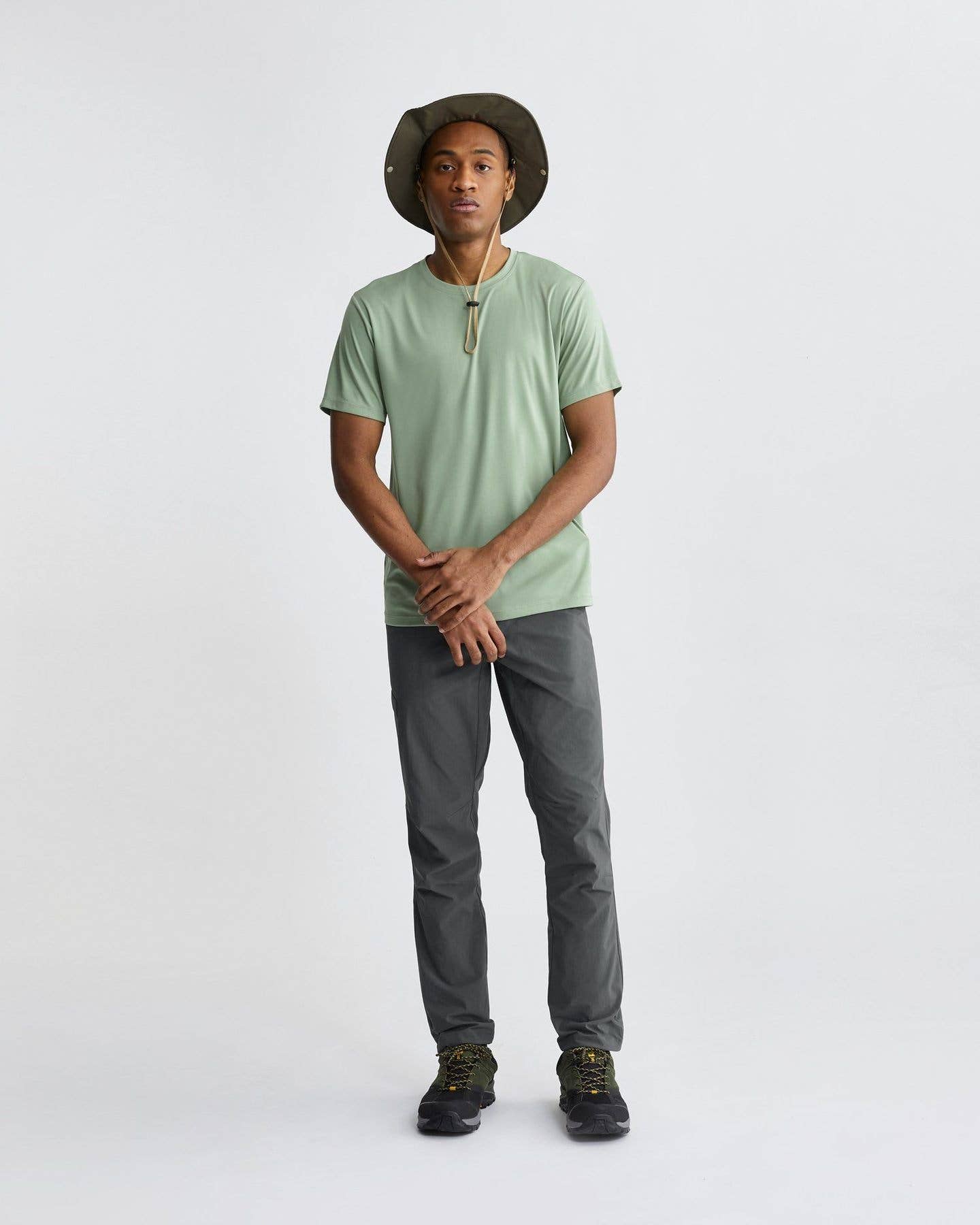 Riverrock Charcoal Men's Helios Trail Pant - Regular for wholesale on Faire7