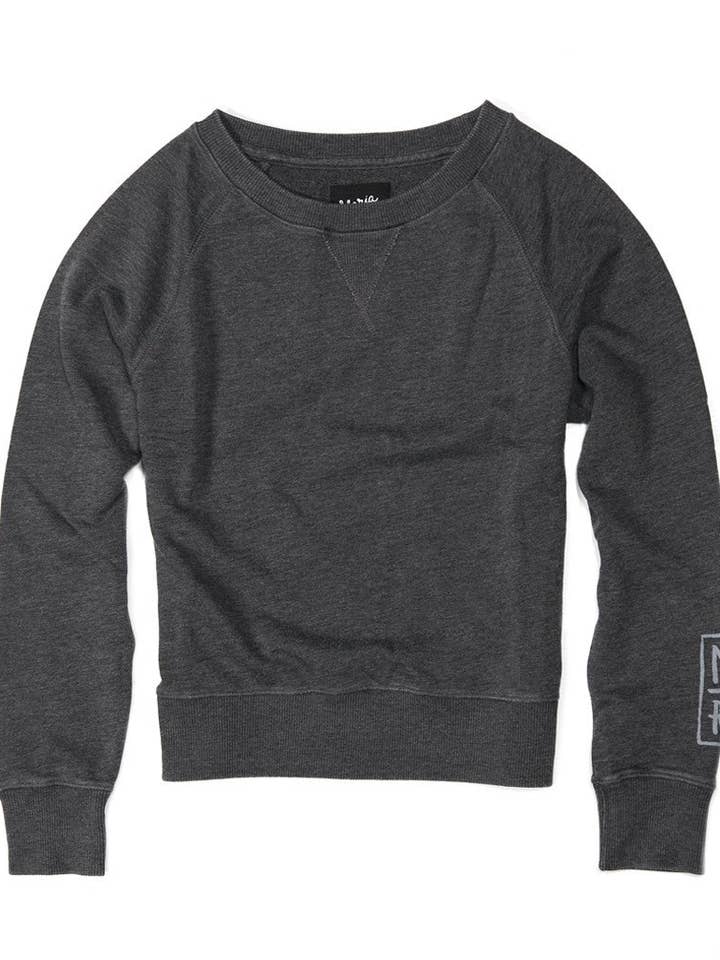 Edward Sweatshirt für Damen - Schwarz für den Großhandel von Maria Riding Company