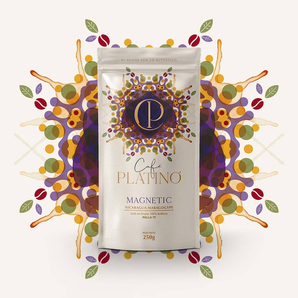 Café Platino – Großhandel Kaffeebohnen – Maragogype Nicaraguanischer Kaffee (19 mesh)