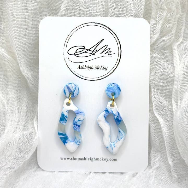 Boucles d'oreilles Small Squiggle pour la vente par Ashleigh McKoy