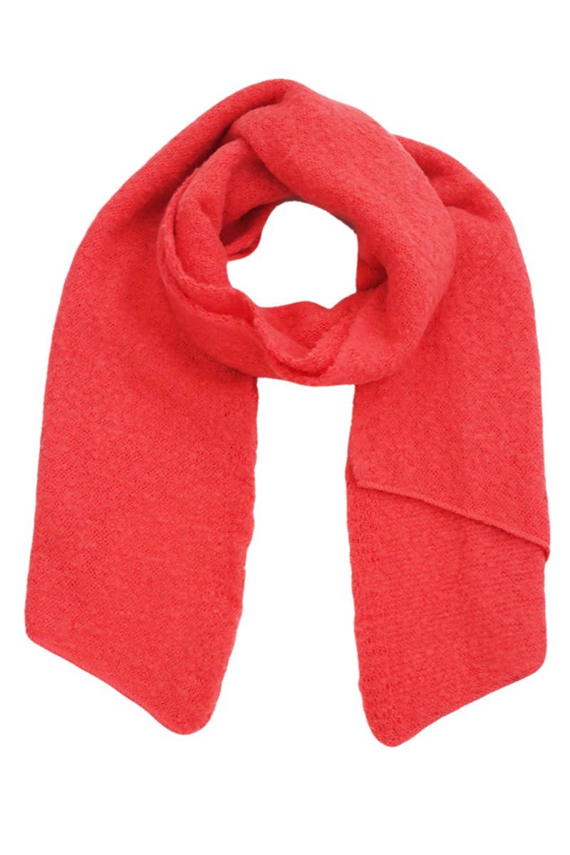 Fashion City - Wholesale Scarf - Women's - Women's Cozy Light Weight Solid Wrap Scarf0