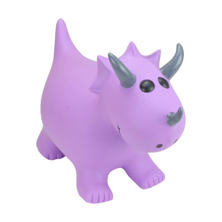 Happy Hopperz - New Purple Triceratops for wholesale by Hippychick