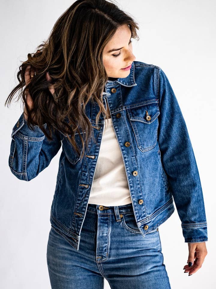 Giacca Artcher | Denim Broken Twill 14oz per la vendita all'ingrosso da parte di WiesMade