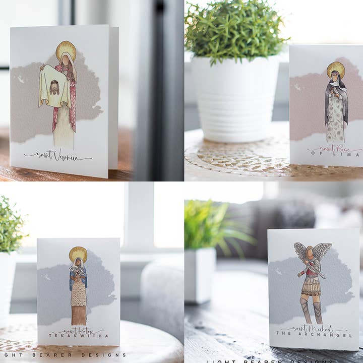 Light Bearer Designs - Wholesale Everyday Greeting Card - Catholic Saint Greeting Cards5