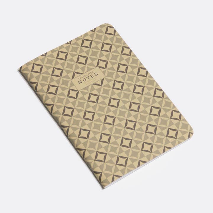 TESSELATED NOTES. Notebook for wholesale by OCTAGON DESIGN