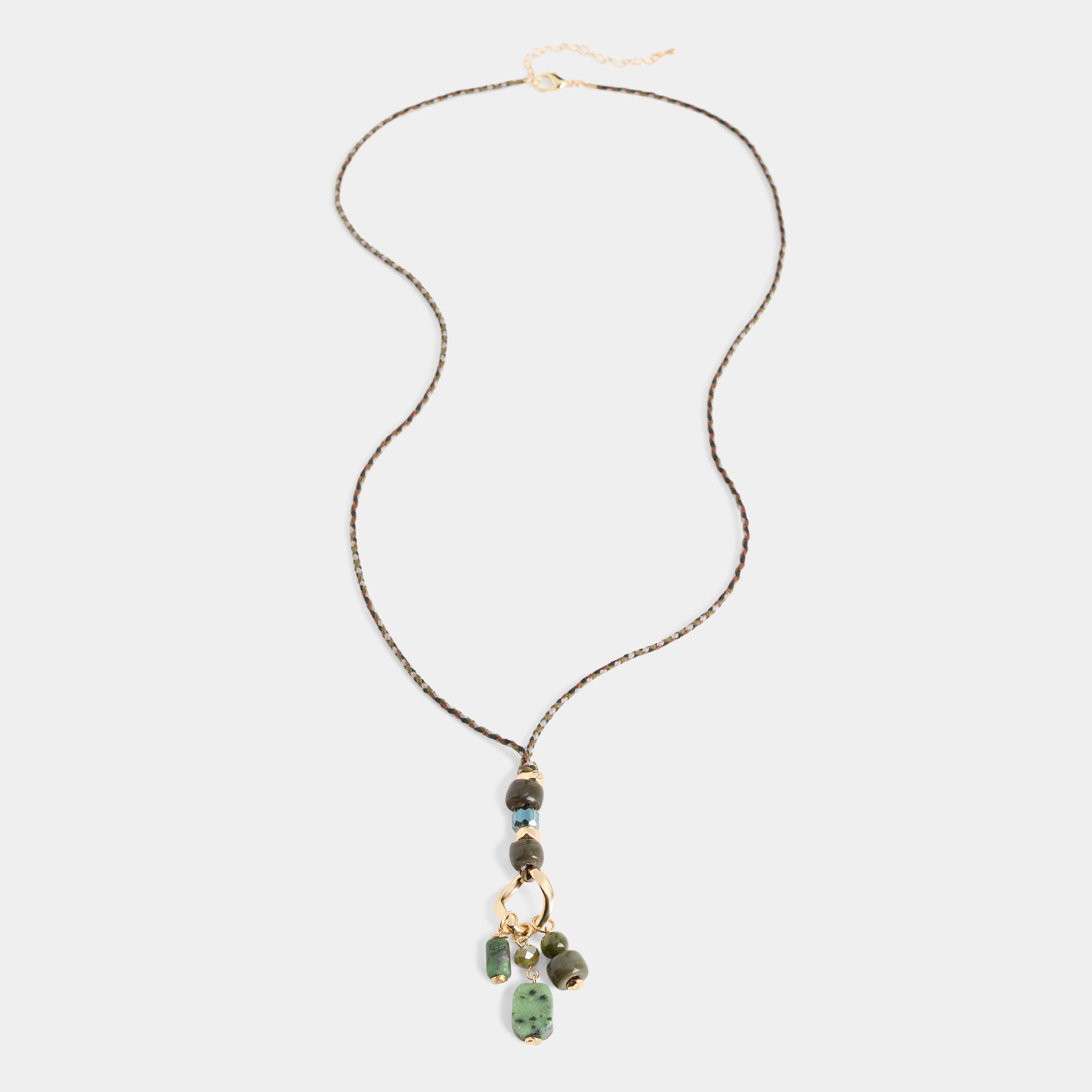 COCO + CARMEN - Vente Collier maille et chaîne - Collier Long Simone1