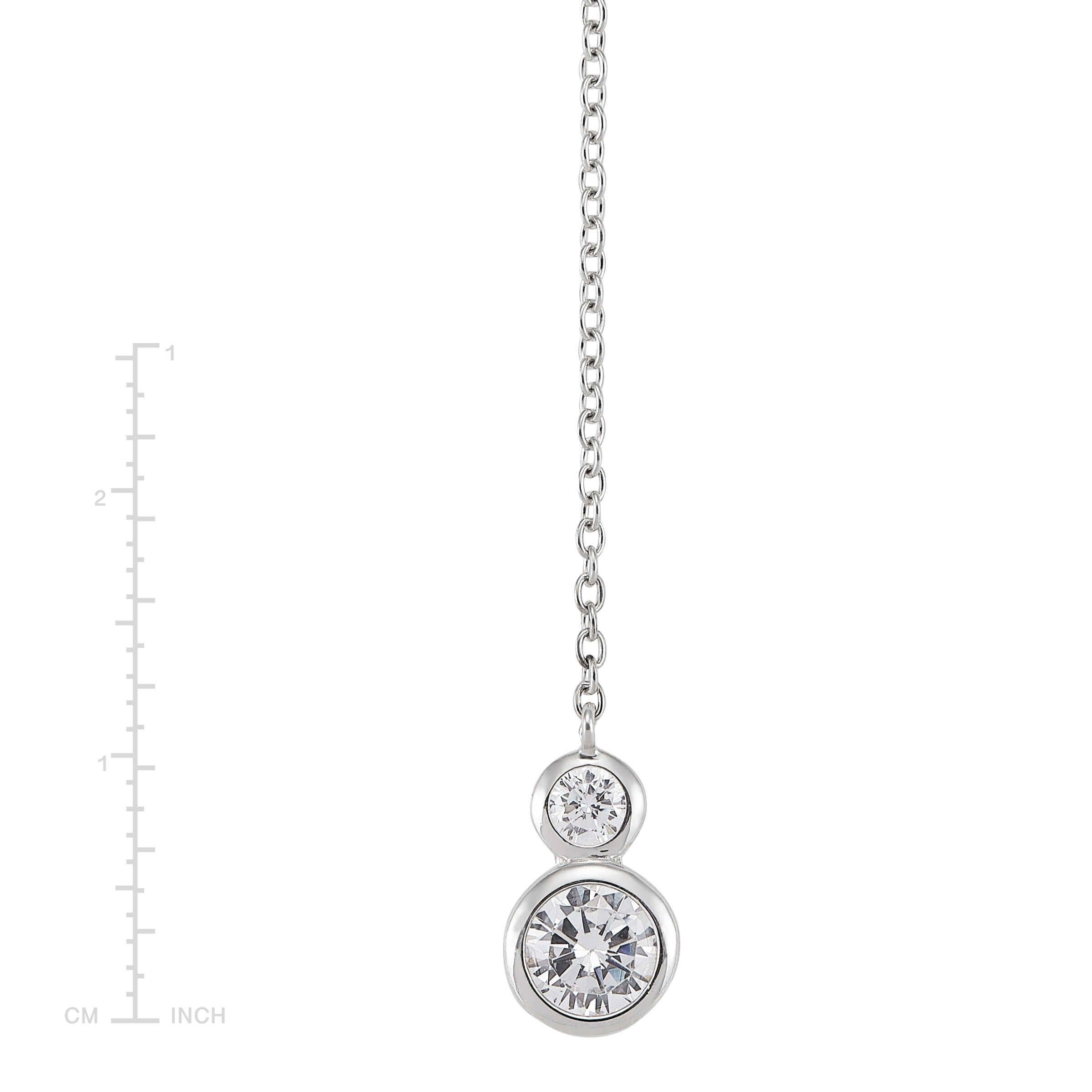 White Silpada 'Marvel Lariat' Cubic Zirconia Necklace in for wholesale on Faire5