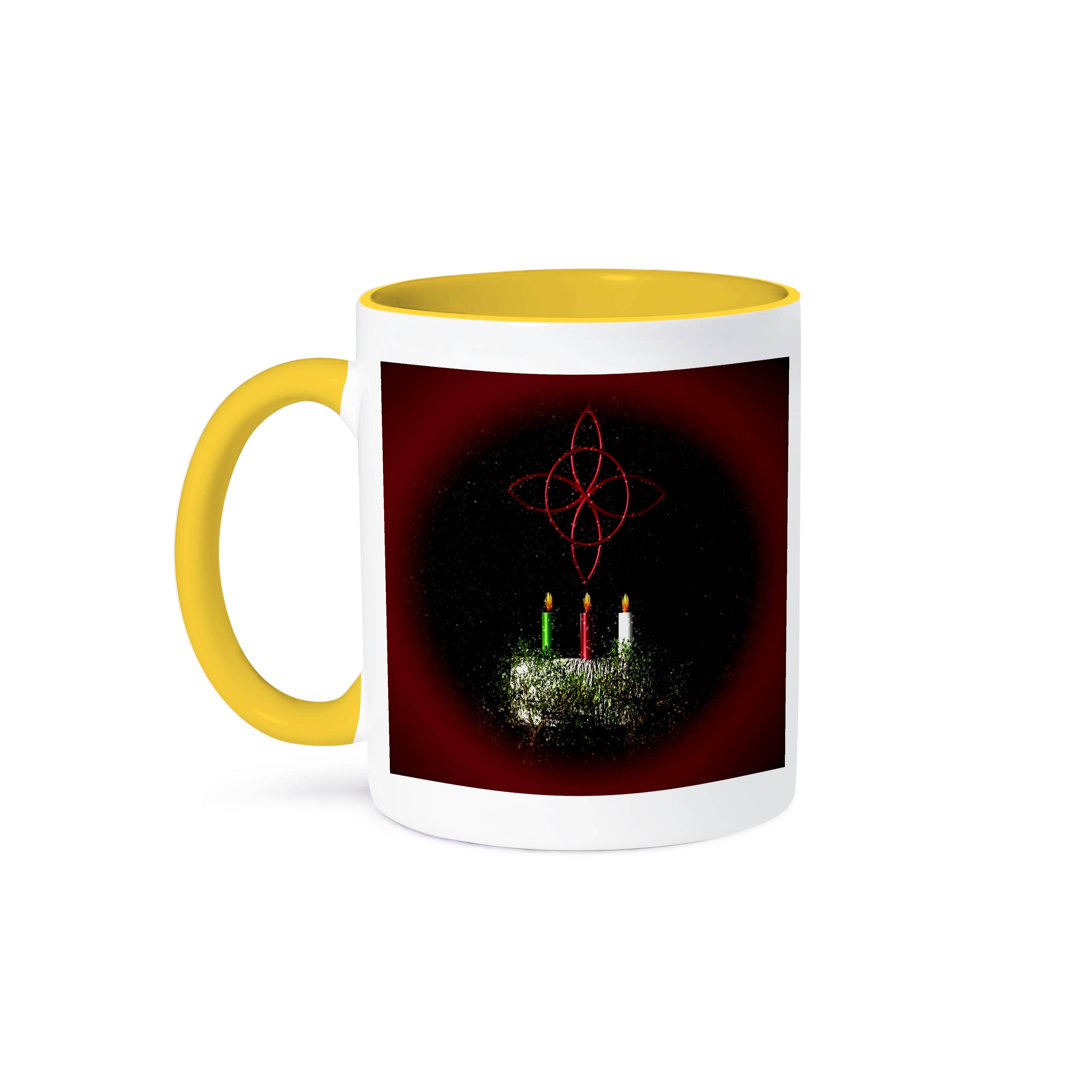 3dRose - Wholesale Coffee Mug - 3dRose, Yule Log is a Christmas Design that can also represent Yule , Mug0