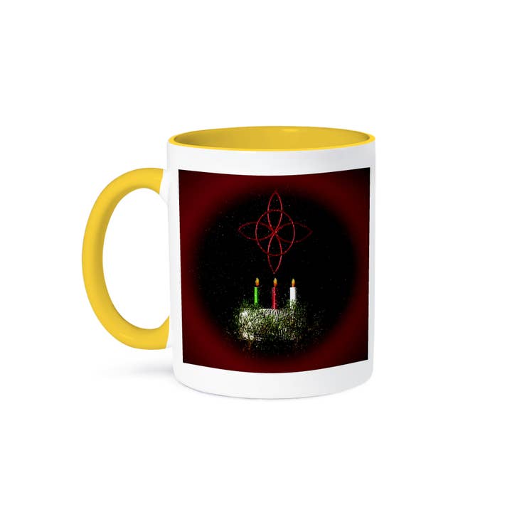 3dRose - Wholesale Coffee Mug - 3dRose, Yule Log is a Christmas Design that can also represent Yule , Mug