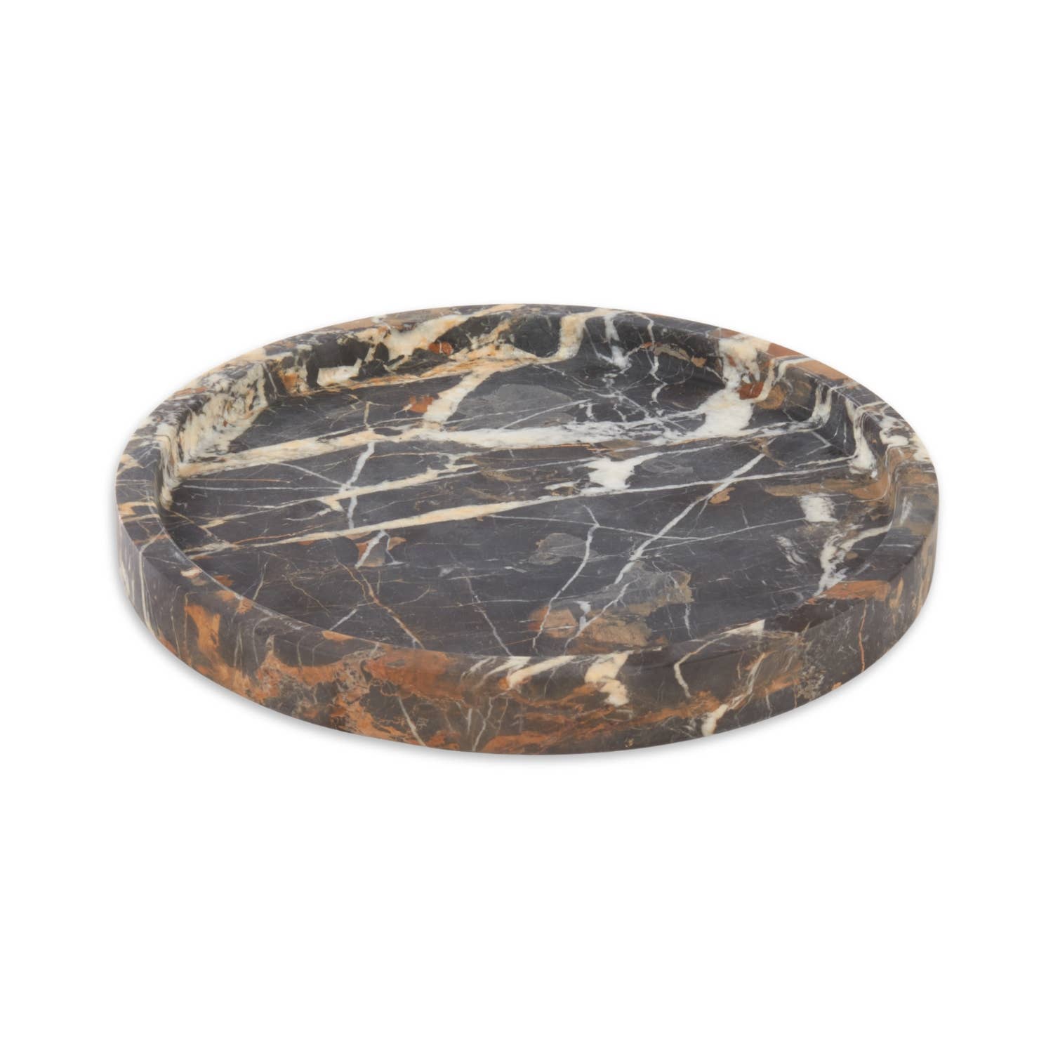 BeyBerk International - Wholesale Decorative Tray - Rina Genuine Marble Tray and Catch-All 
0
