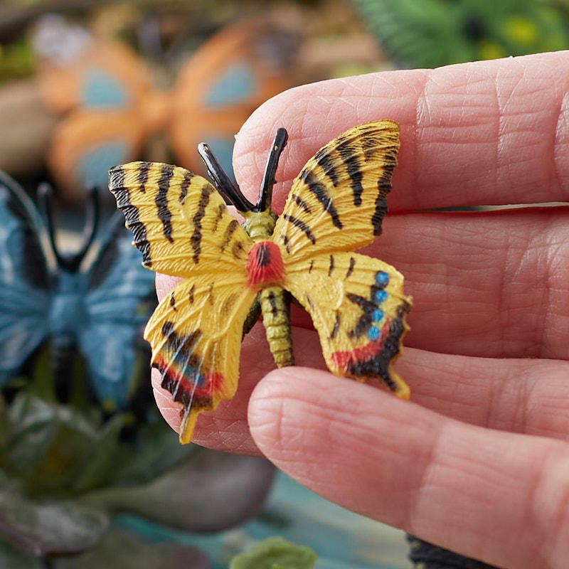 Factory Direct Craft – wholesale Decorative tabletop object – Mini Butterflies (Pack of 4 Butterfly) -  1-1/2" x 1-1/4"  1