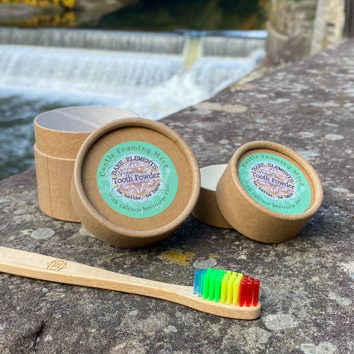 Foaming Mint Tooth Powder for wholesale by Bare Elements