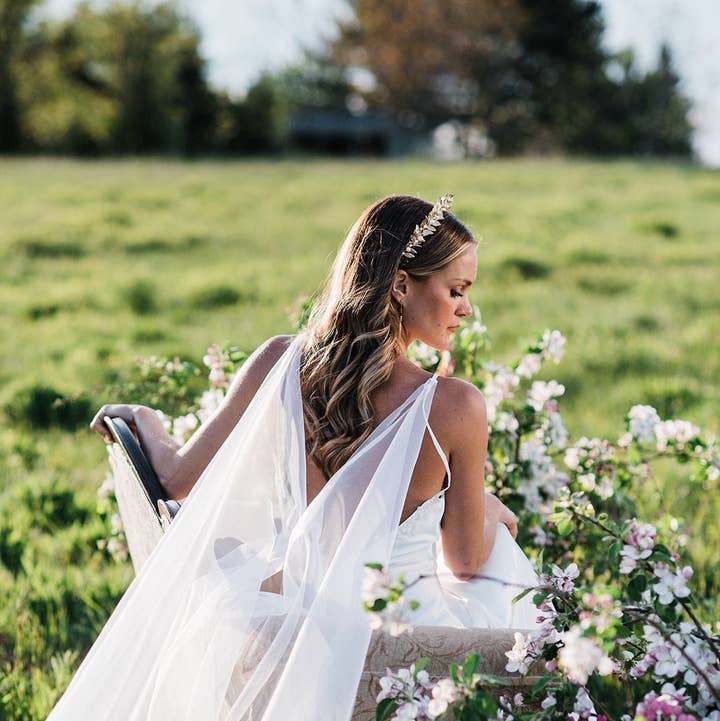 Miss Foxine Couture - Wholesale Veil - Women's - Ever Cape Wedding Veil0