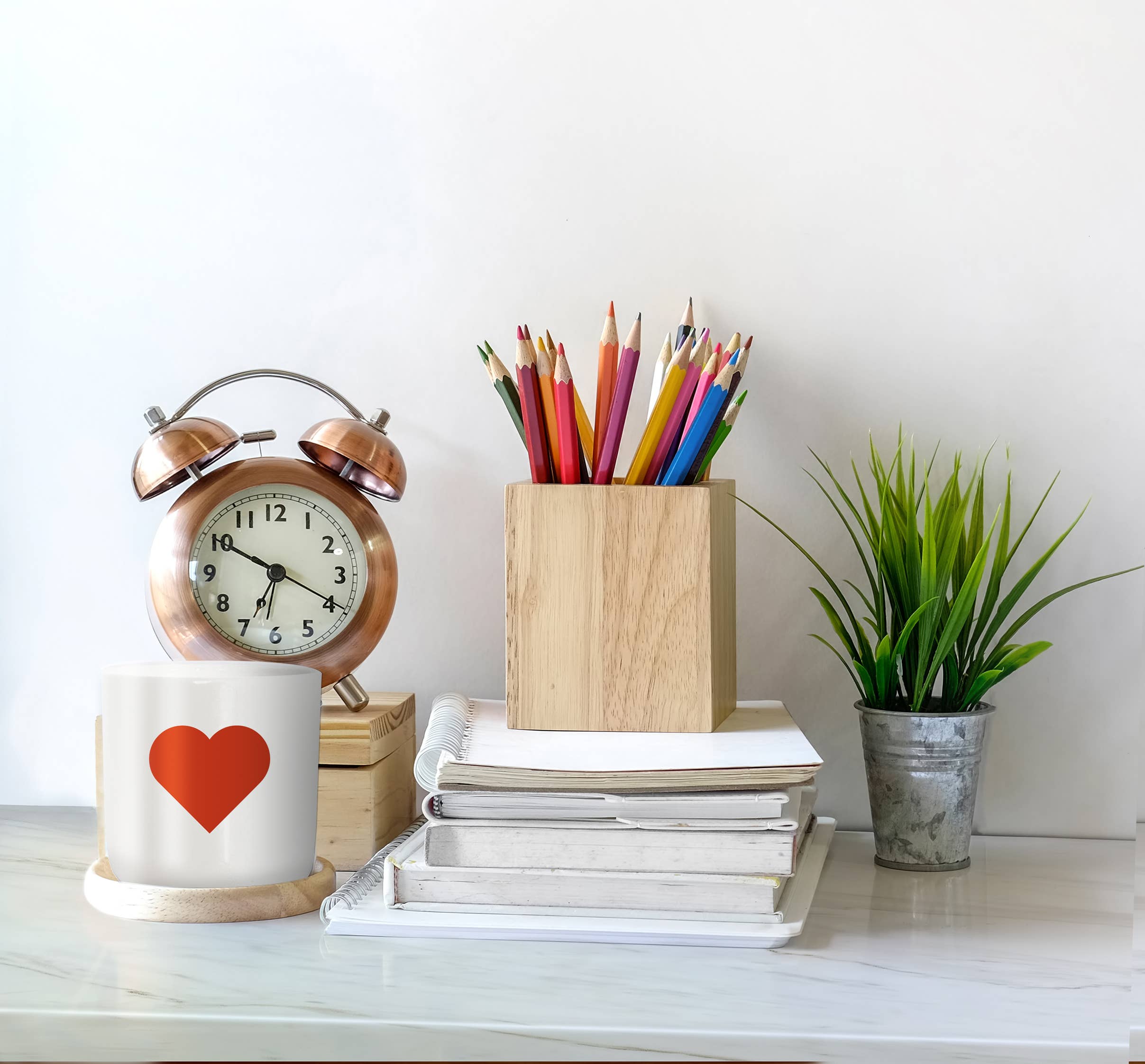 PLTY - Wholesale Coffee Mug - Glyphs - Red Heart (Mug)2