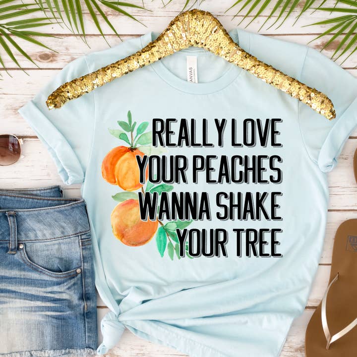 REALLY LOVE YOUR PEACHES TRANSFER for wholesale by Sassy and Sublime