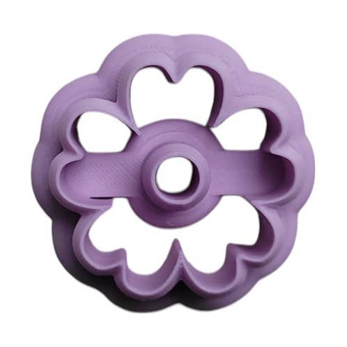 Polymerlera skärare - Blomformad naturutstickare för wholesale av BreizhFournitures