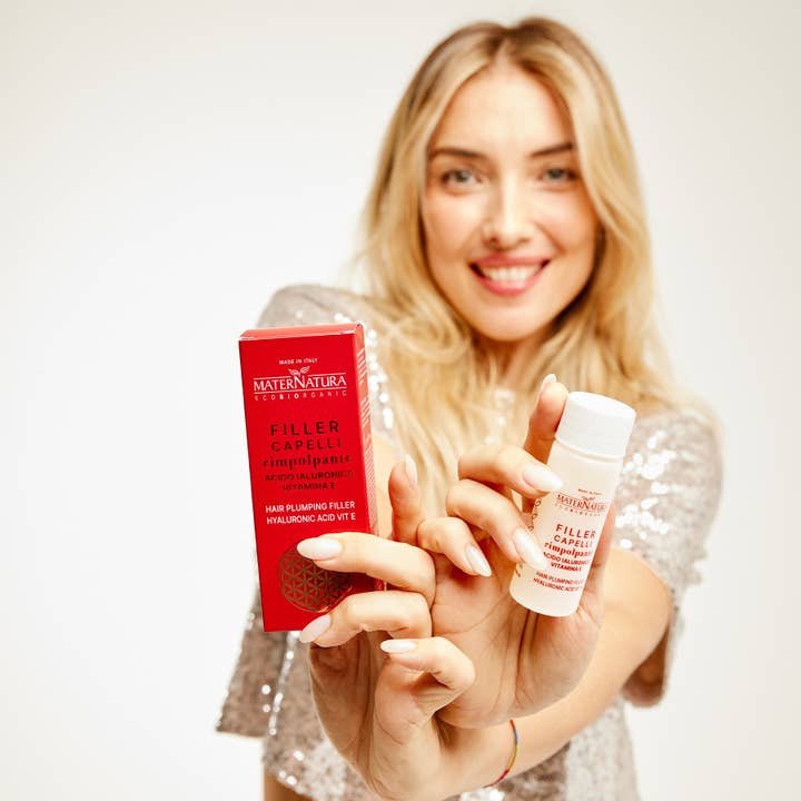 MaterNatura - Wholesale Hair Styling Gel/Mousse - Hyaluronic acid & vit. E hair plumping filler