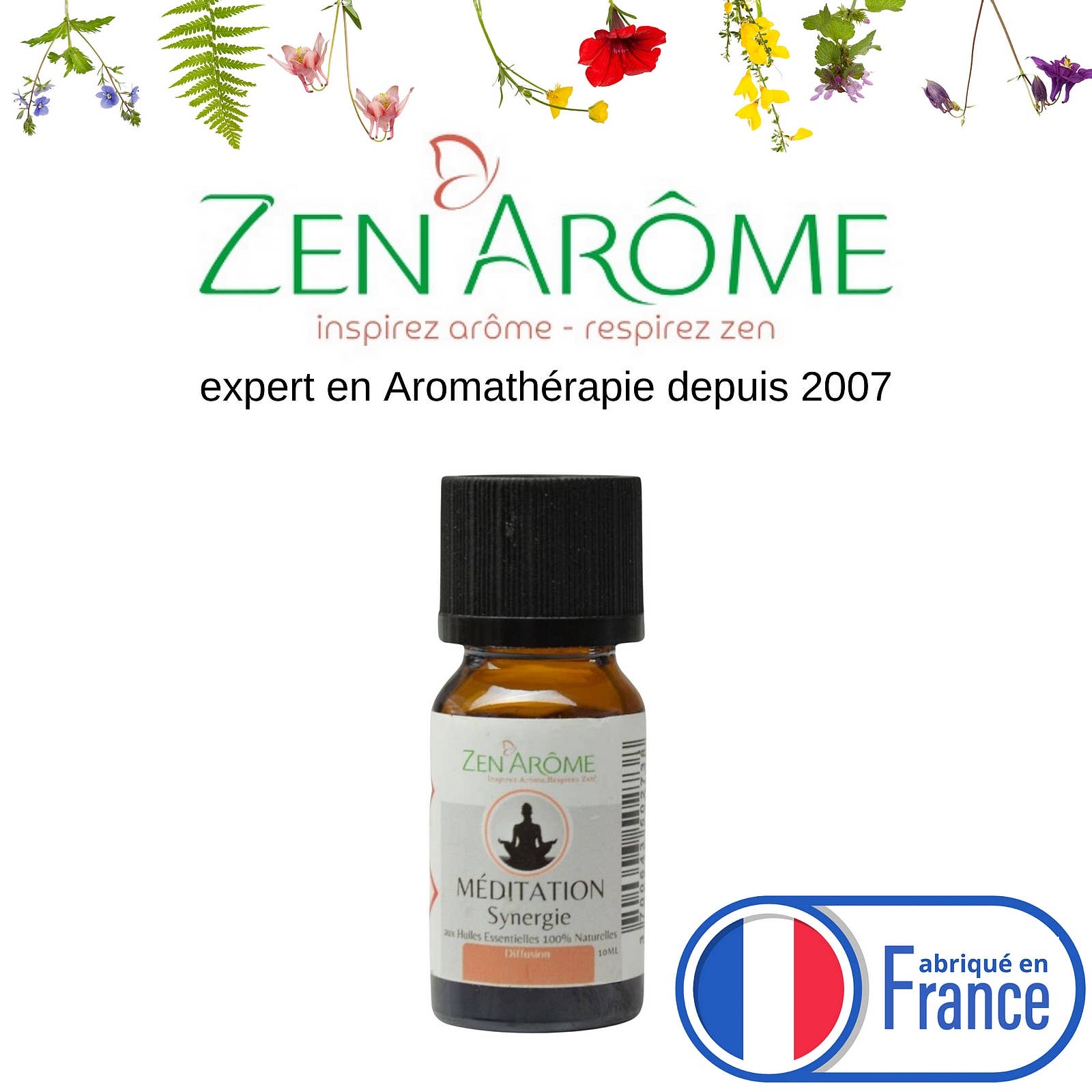 Zen'Arôme - Wholesale Etherische olie - Meditatie essentiële olie synergie voor diffuser - 10 ml7