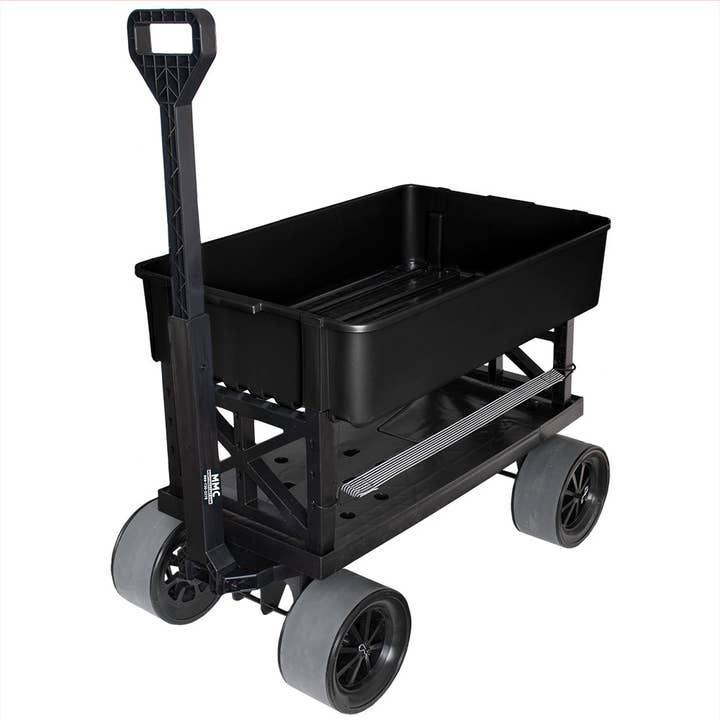 Mighty Max Cart - Wholesale Garden Caddy - Mighty Max Cart® Utility Hand Truck Dolly Black Tub