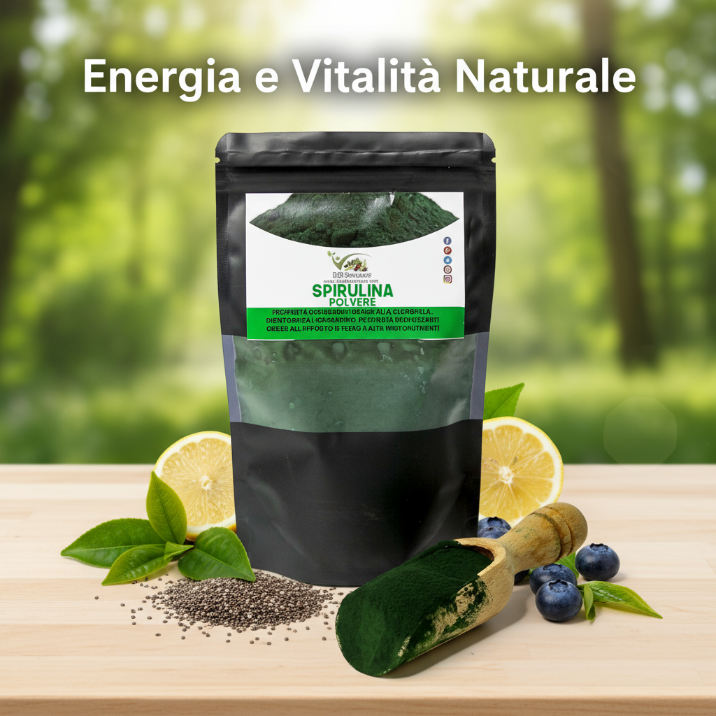 Cibobenessere - Wholesale Protein/Superfood Powder - Organic Spirulina Powder2