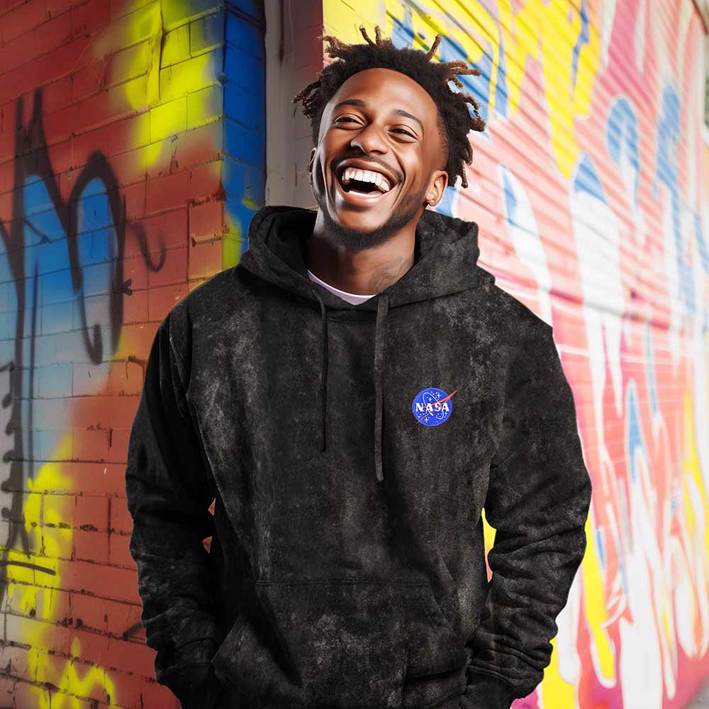 Dalix - Wholesale Hoodie - Unisex - NASA Mineral Wash Hoodie5
