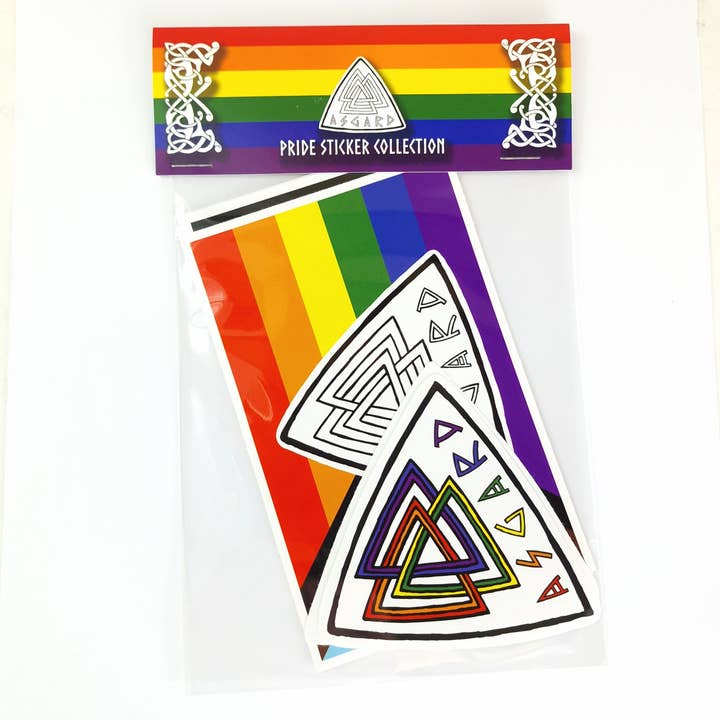 Asgard Pride-stickerpakket voor wholesale door Asgard