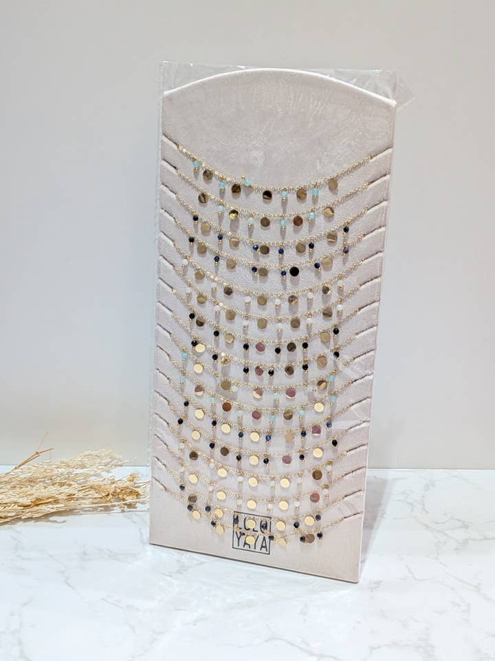 Set van 16 Lumière Nomade-halskettingen voor wholesale door LOLO & YAYA