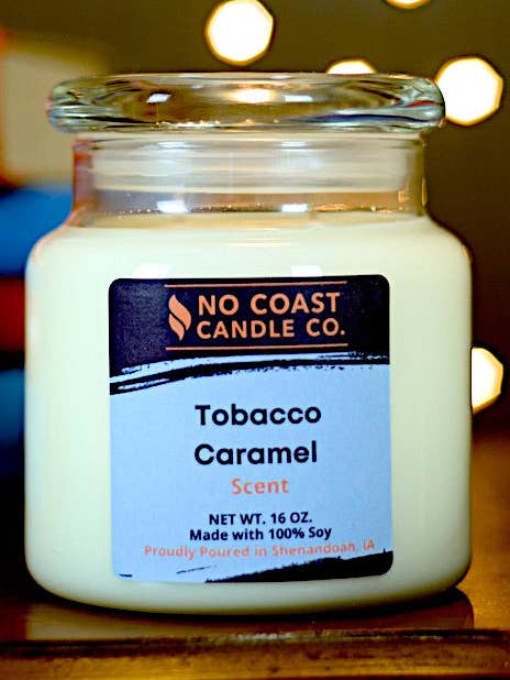 Tobak karamel for engroshandel hos No Coast Candle