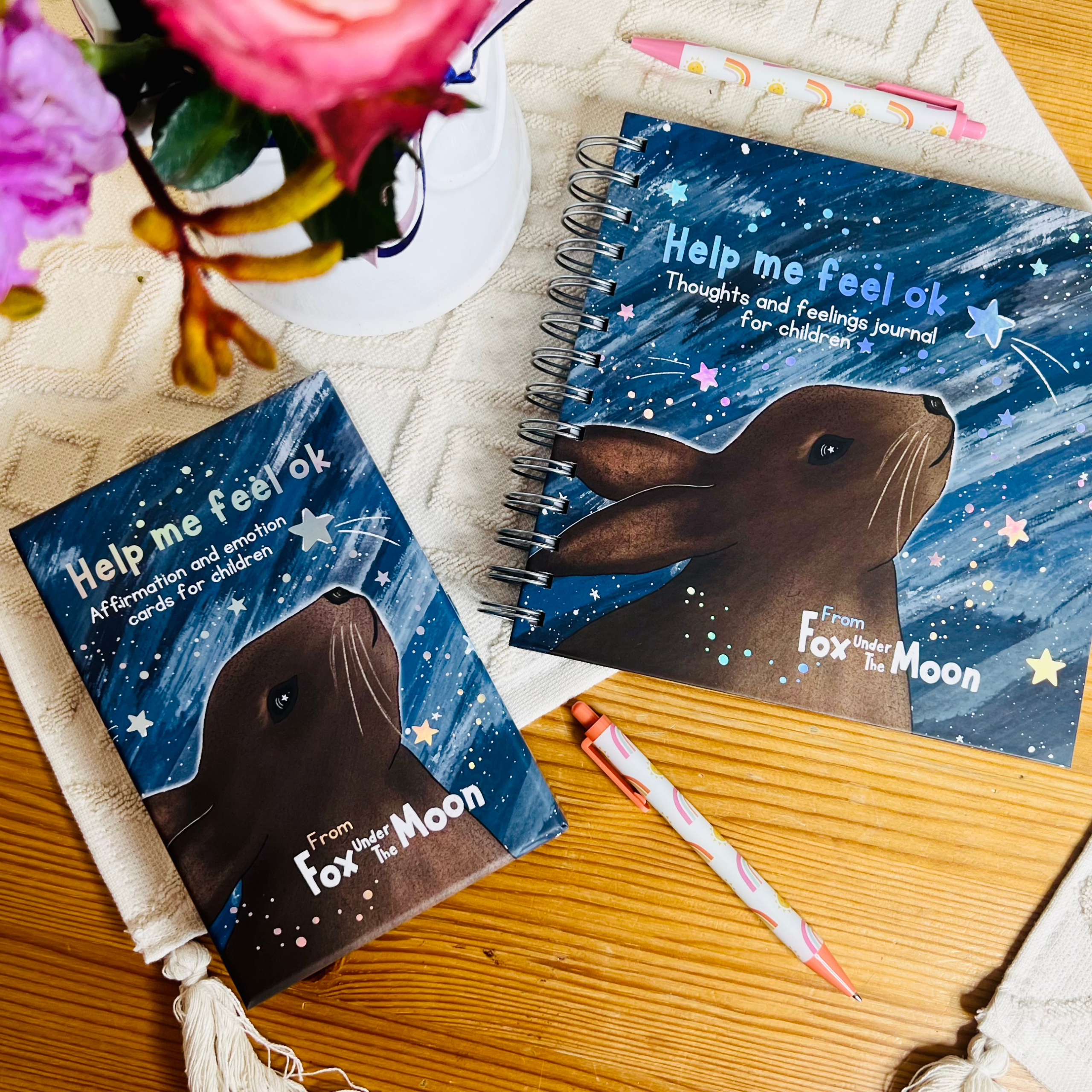 Fox Under The Moon - Wholesale Journal/Diary - Children's Journal for Feelings & Emotions13