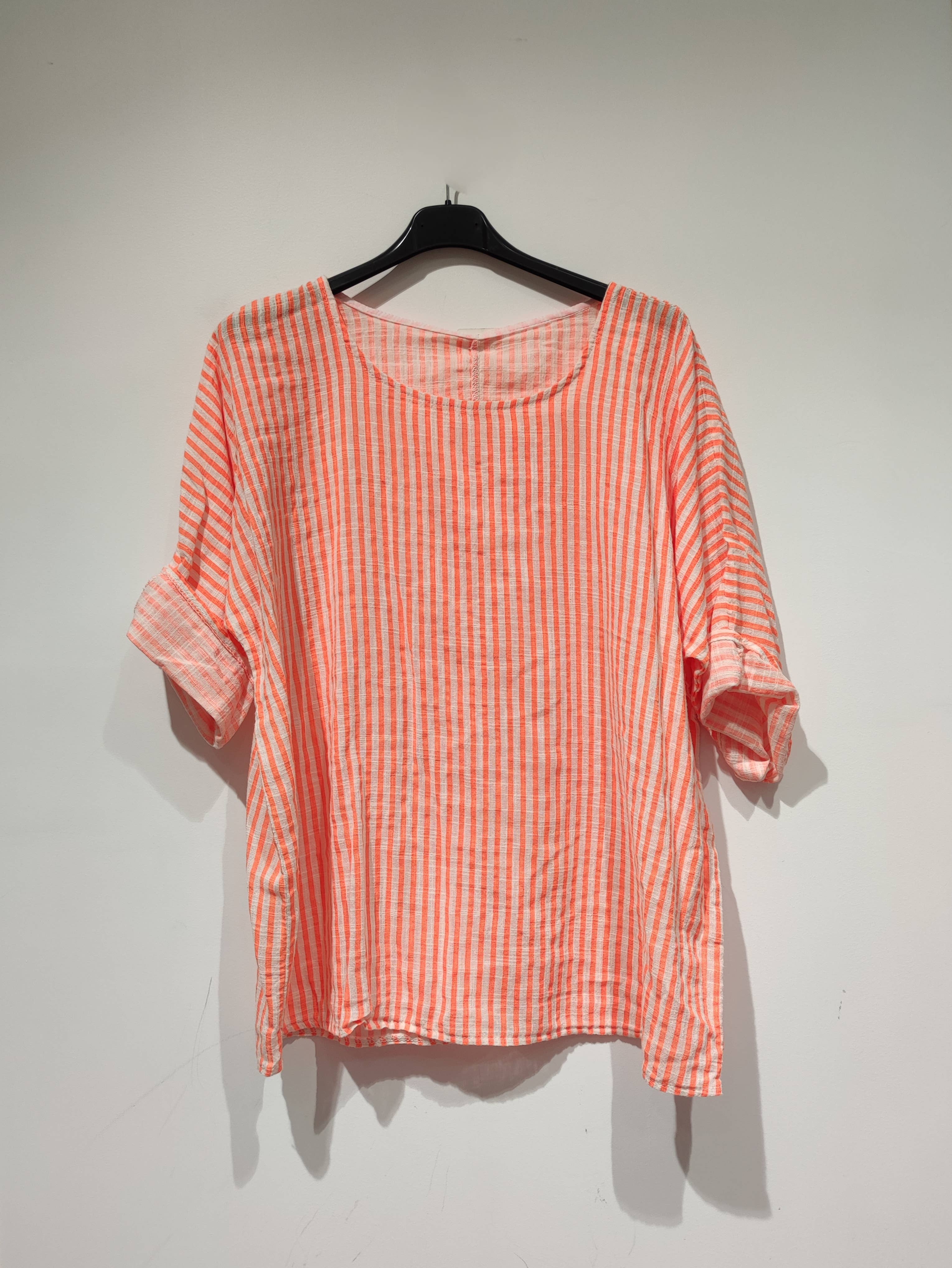 Pomelo paris - Wholesale Blouse - Women's - COTON striped T-shirt - PE251