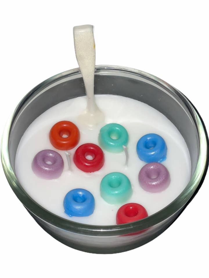 Fruit Loop Cereal Bowl for wholesale by Kani Candles