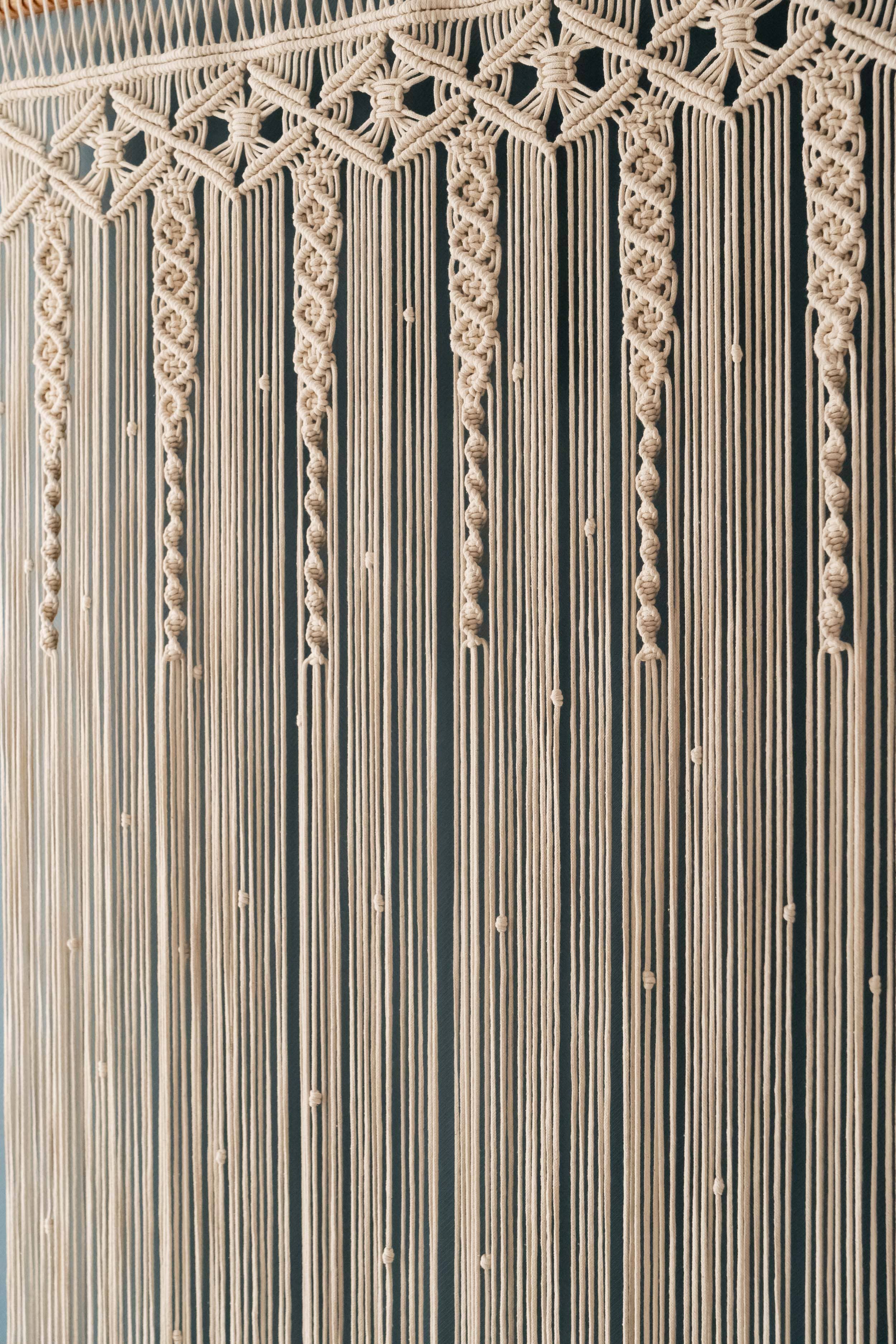 BeanDaikon – wholesale Curtain – Macrame Curtain C065