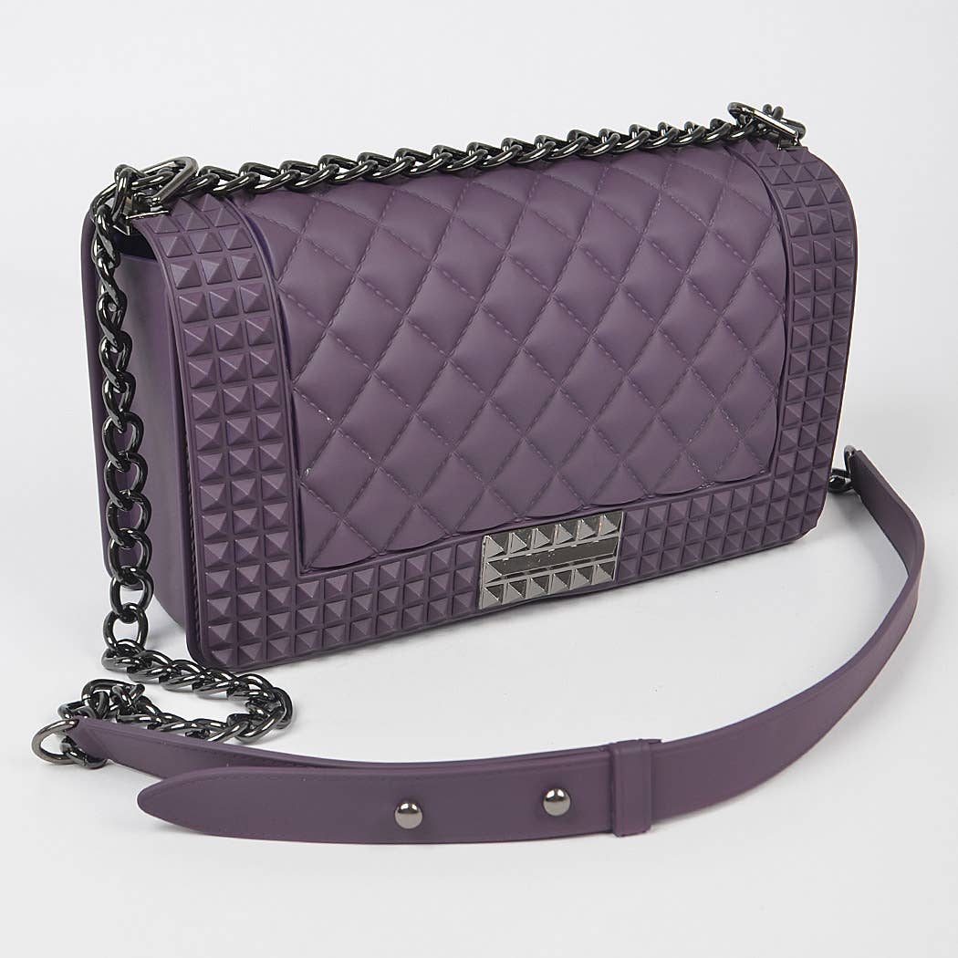 3AM BY H&D ACCESSORIES - Wholesale Crossbody Bag - Women's - Quilted Embossed Jelly Bag1