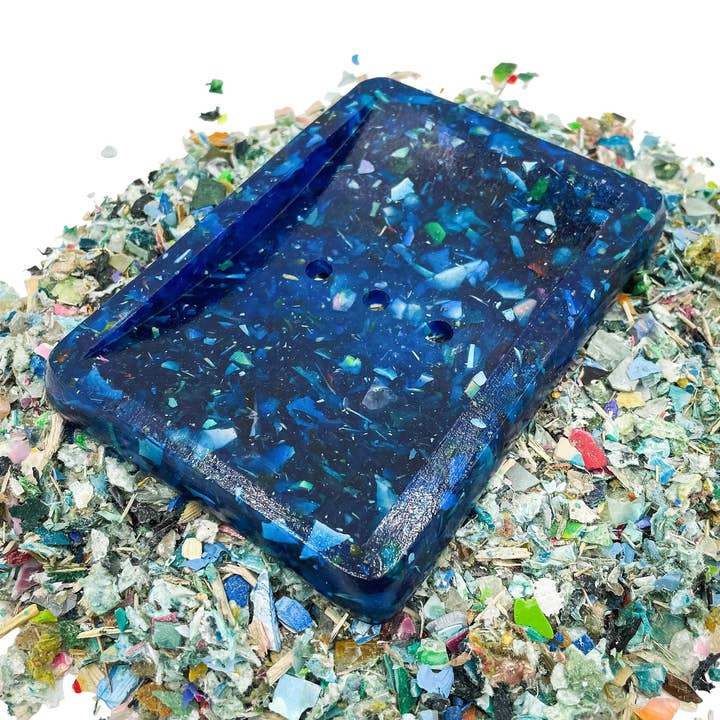 Shred mfg - Wholesale Bath soap dish - Recycled Soap Dish - Curved1