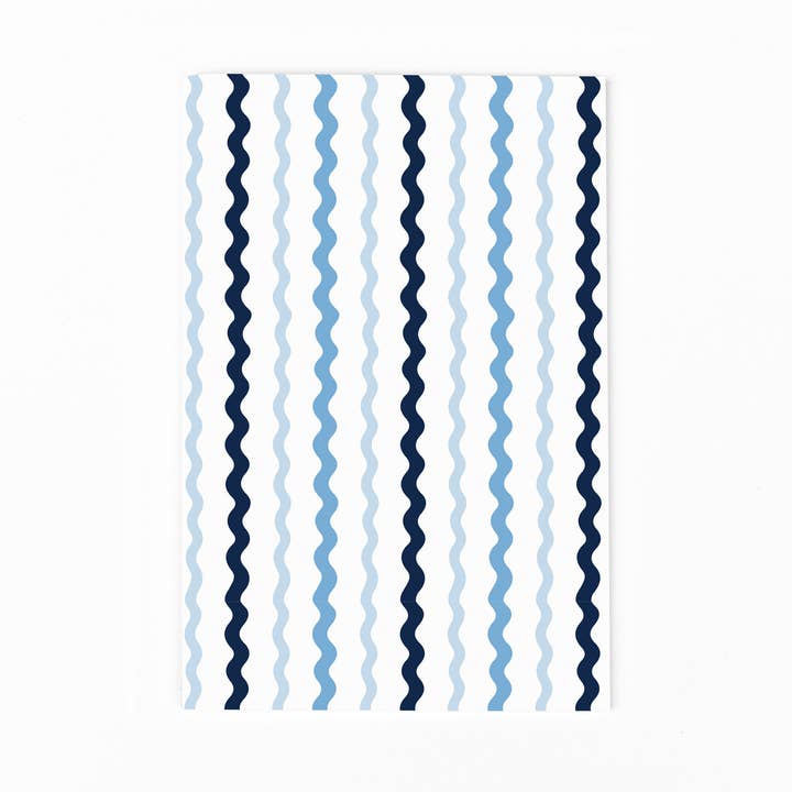 Jornal Costurado Sm Babados Azul por atacado de Mary Square