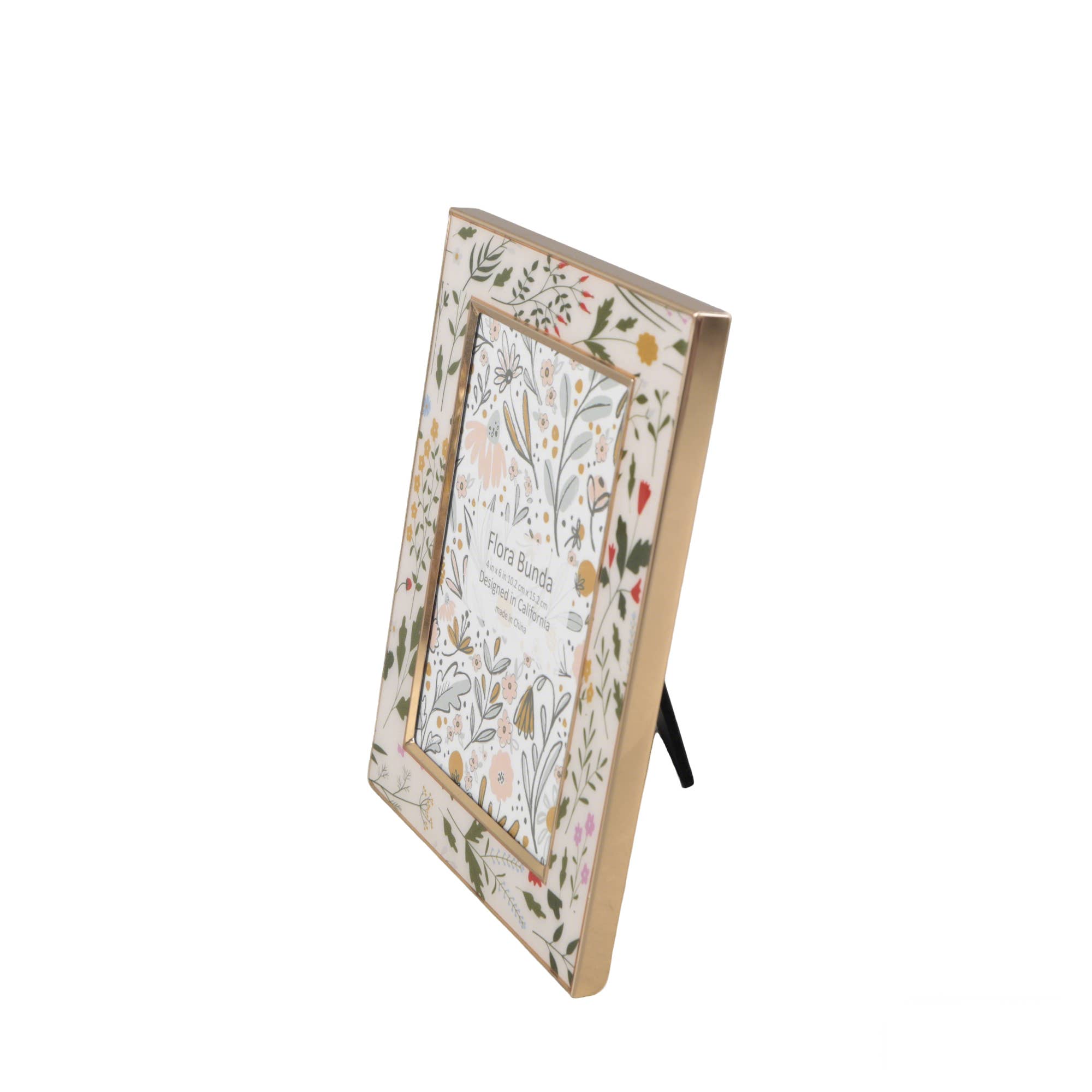 Flora Bunda Inc – wholesale Picture frame – 4x6 Wild Flowers Aluminum Frame2