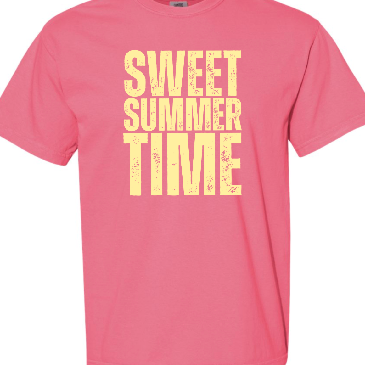 Kiki's Boutique - Wholesale Screen Printed T-Shirt - Women's - Sweet Summer Time Comfort Color Tee3