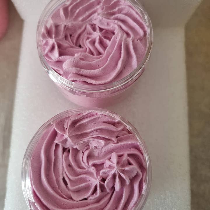 De Unique Fragrance - Wholesale Whipped Soap - Whipped Soap Sparkle 100g Monoi/ Savons Fouetté7