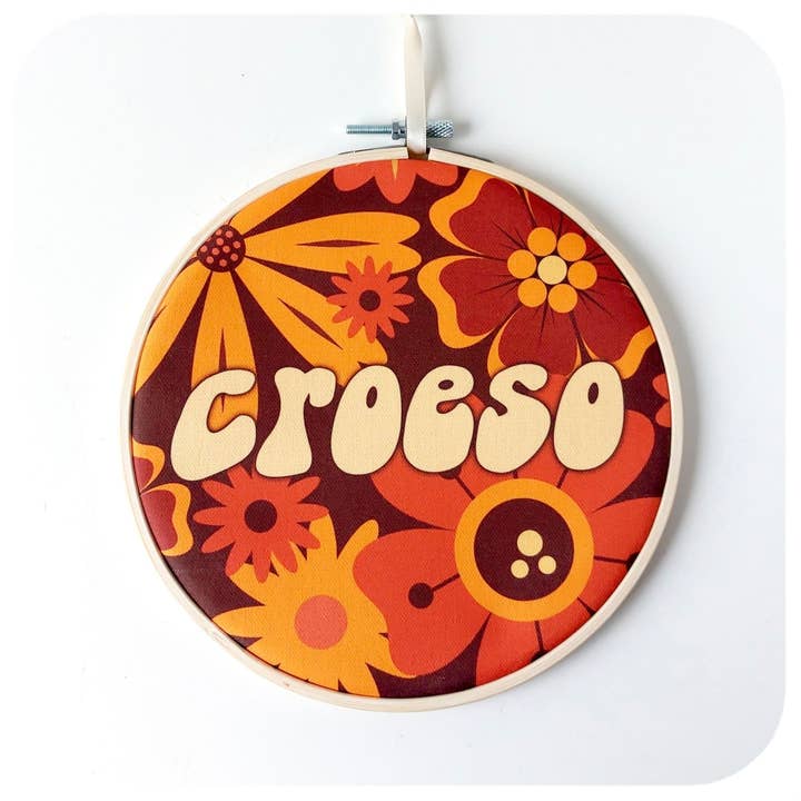 Welsh Croeso Sign / Wall Decor for wholesale by InkaBilly