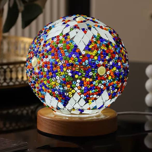 Mosaic Lamp - Moroccan Style Handmade Mini Lamp for wholesale by Atlantique