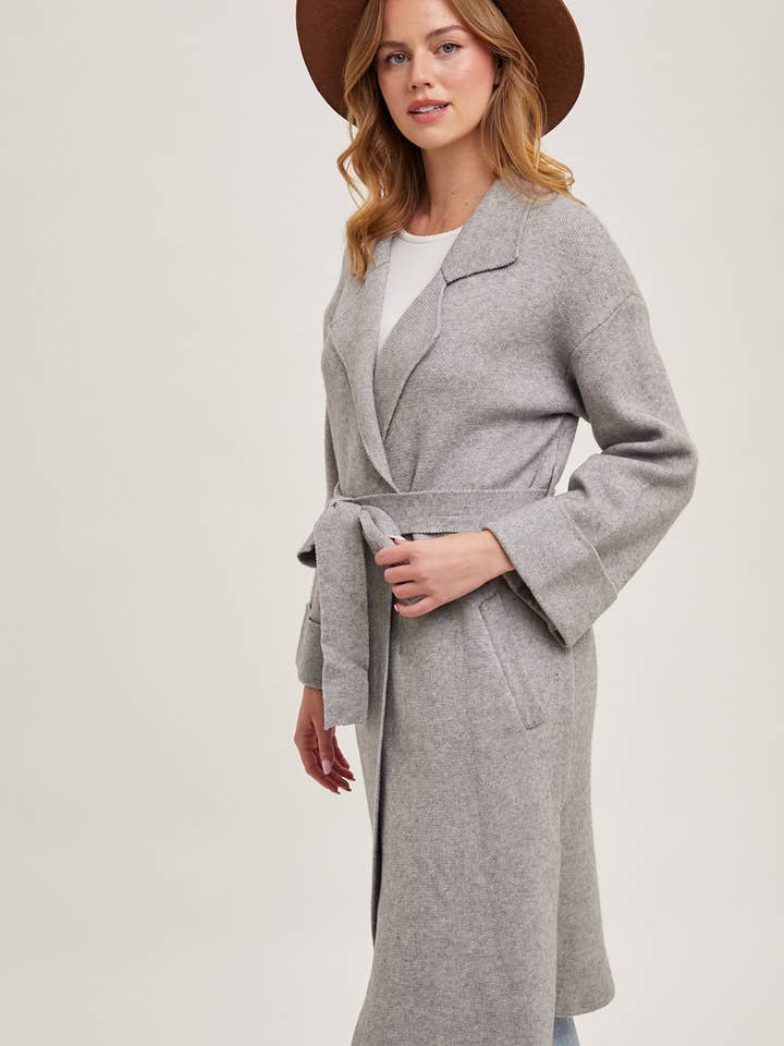 Bluivy - Venta al por mayor Gabardina - Mujer - Gabardina de punto oversize fácil de llevar25