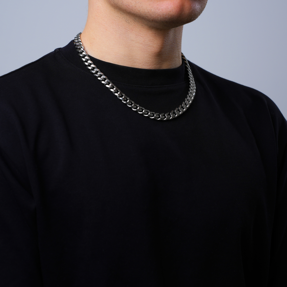 Twistedpendant – wholesale Link & chain necklace – Silver Cuban Chains 16" - 26"3