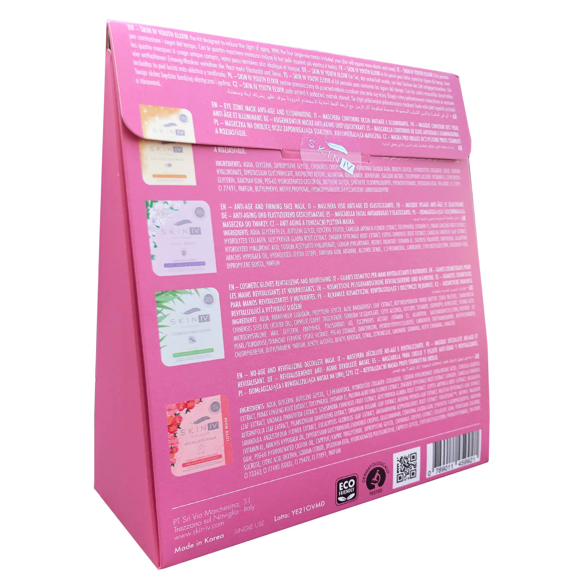 SKIN IV - Wholesale Skincare Face Mask - ANTIAGE SKINCARE KIT - 4 face and body masks5
